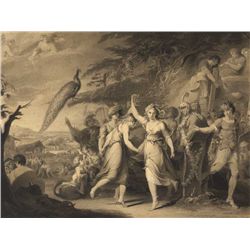 James Barry  RA (1741-1806) - AN EARLY SKETCH OF JAMES BARRY'S A GRECIAN HARVEST-HOME [THE PROGRESS 