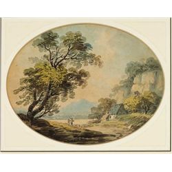 John Henry Campbell (1757-1828) - A VIEW OF THE SCALP, COUNTY WICKLOW, c.1920