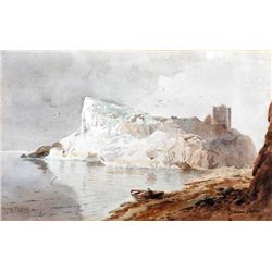 Joseph William Carey RUA (1859-1937) - KENBANE CASTLE, COUNTY ANTRIM, 1921