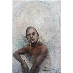 Donal O'Sullivan (1945-1991) - PORTRAIT OF FRANCIS BACON