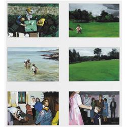 Peter FitzGerald (b.1956) - ADELHEIDSTR 10: R, A, B; CHILD AND FIELD; MAYO SEA; FIELD; PARTY; WEDDIN