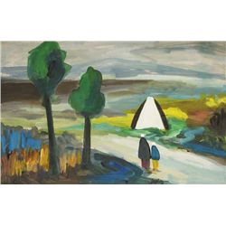 Markey Robinson (1918-1999) - GOING HOME