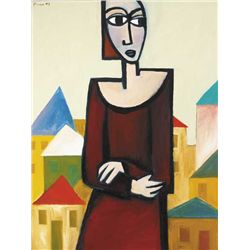 Robert Ryan  - WOMAN AND TOWNSHIP, 1997