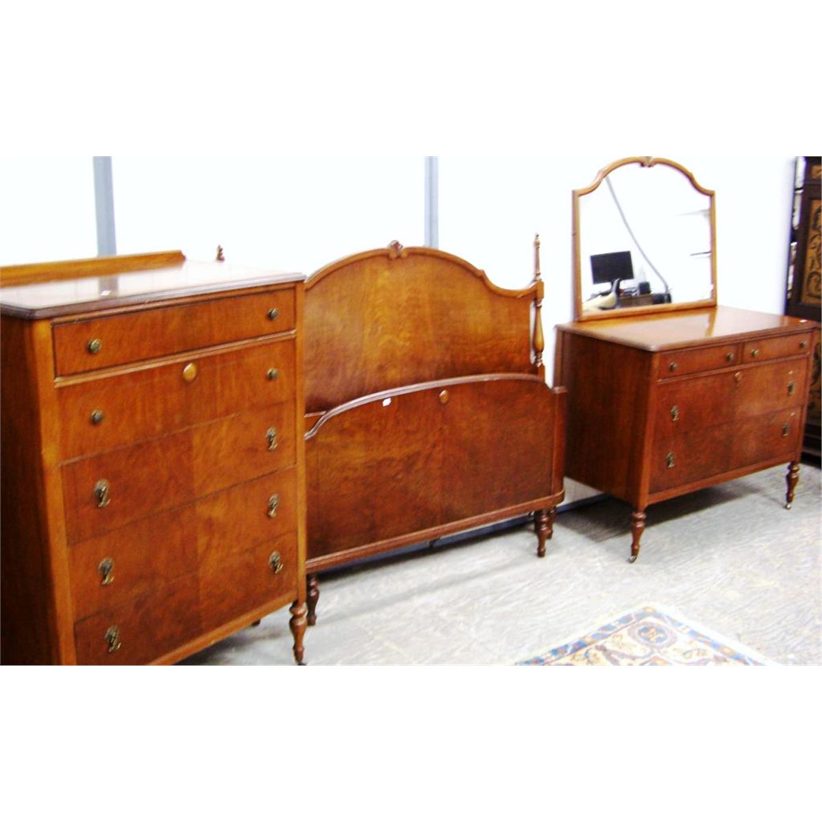 Mahogany 4pc bedroom suite