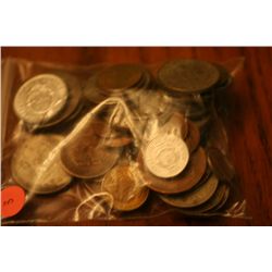 50 world coins and tokens