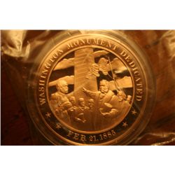 history of us washington monuments dedicated