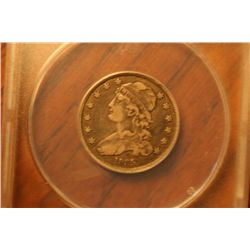 1835 bust quarter anacs graded vf-30