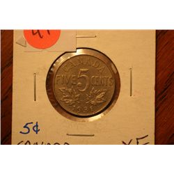 1931 canada 5 cents