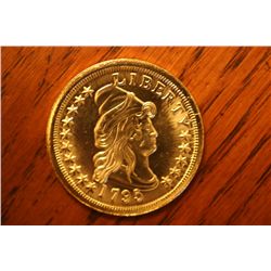 copy 1795 gold half eagle