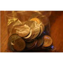 lot of 50 world coins and tokens