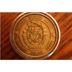 united states police corps challenge coin