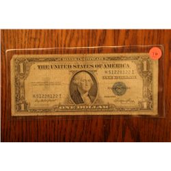 1935e one dollar silver certificate