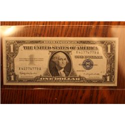 1957 b $1 silver certificate