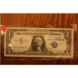 1957a one dollar silver certificate