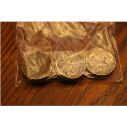 10 buffalo nickels
