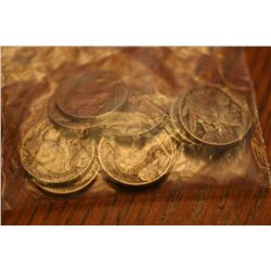10 buffalo nickels