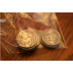 10 buffalo nickels