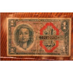 one dollar military payment