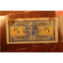 5 cent military payment