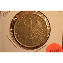 1965d west germany 2 mark