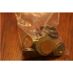 50 world coins and tokens