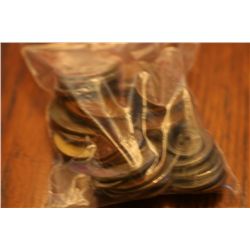 50 world coins and tokens