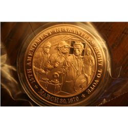 15th amendment gauratees right to vote