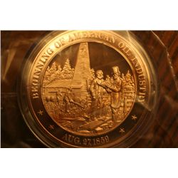 beginning of american oil industry