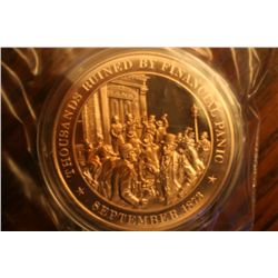 thousands ruined by financial panic