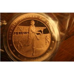 baseball becomes big league