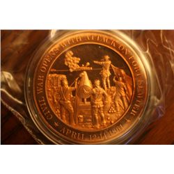 vivil war opens attack on fort sumter