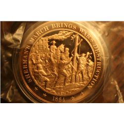 shermans march brings wars destruction