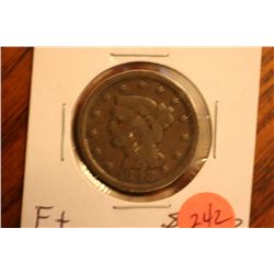 1848 large cent