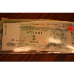 20 foreign notes