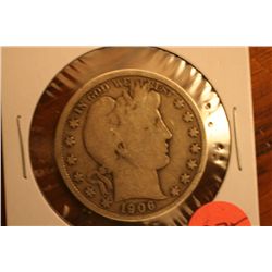 1906 barber half dollar