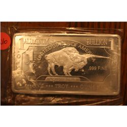 one troy ounce of aluminum