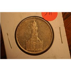 1935g  5 mark silver coin