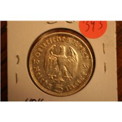 0935d 5 marks silver coin