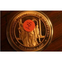 u.s history solid bronze medal