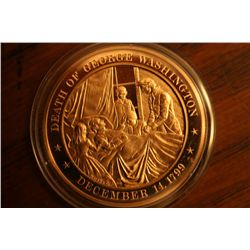 u.s history solid bronze medal