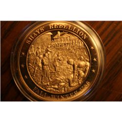 u.s history solid bronze medal