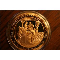 u.s history solid bronze medal