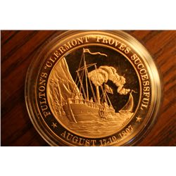 u.s history solid bronze medal