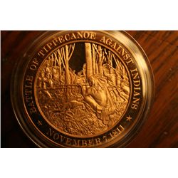 u.s history solid bronze medal