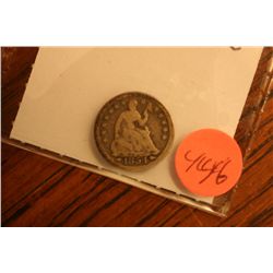 1854 w arrows seated half dime