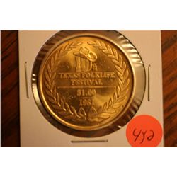 university of texas 1981 token