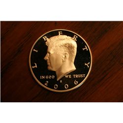 proof 2006s kennedy half dollar
