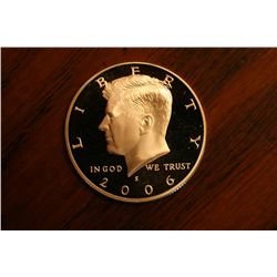 proof 2006s kennedy half dollar