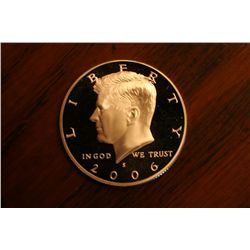proof 2006s kennedy half dollar