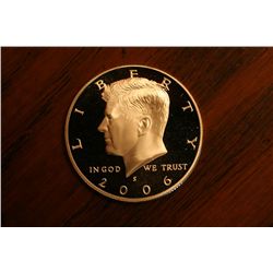 proof 2006s kennedy half dollar